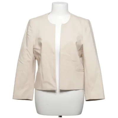 Blazer (Beige) van Etam Katoen, Elastaan, Polyester