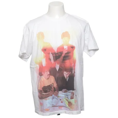 T-shirt (Blanc, Multicolore) de Gildan Coton