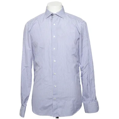 Skjorta (Blå, Vit) från Shirtonomy Bomull