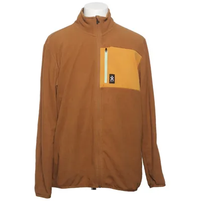 Fleece jacket (Brown) from Bula Elastane, Polyester