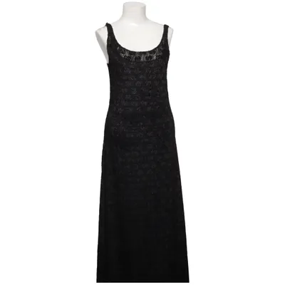 Långklänning (Svart) från Hennes Collection Polyester, Viskos