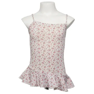 Swimsuit (White, Red) from Saltabad Elastane, Polyester