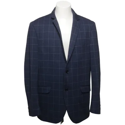 Blazer (Slim Fit) de Lindbergh White Élasthane, Polyester, Viscose