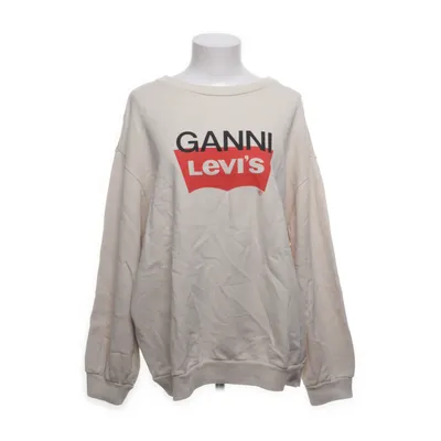 Collegetröja (Beige, Röd) från Levi's x Ganni Bomull, Hampa