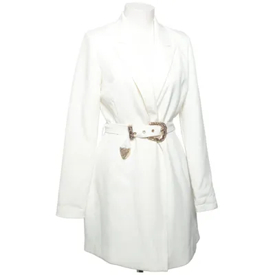Blousejurk (Wit) van Peace + Love Elastaan, Polyester