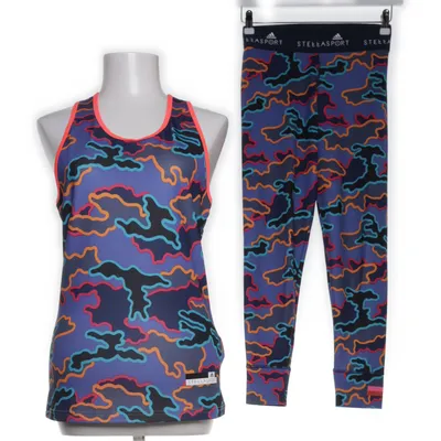 Sportswear set (Blue, Multicolored) from Stella McCartney for Adidas Polyester, Elastane