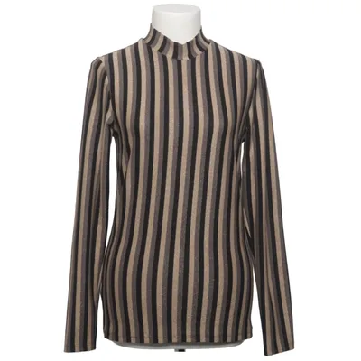 Pul à col roulé (Noir, Or, Gris) de Pigalle Élasthane, Fibre métallique, Viscose