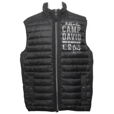 Ytterväst (Svart) från Camp David Polyester