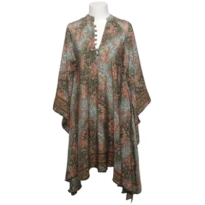 Tunic (Green, Blue, Multicolored) from JOT Silk