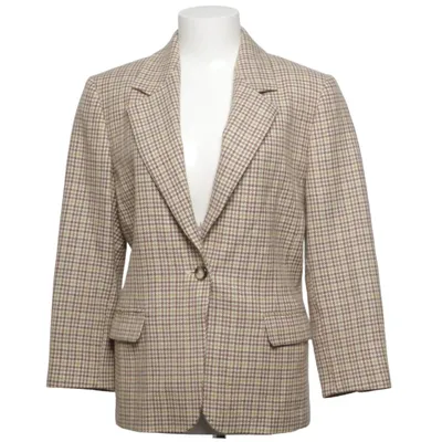 Blazer (Beige, Brun, Grøn) fra Marella Uld