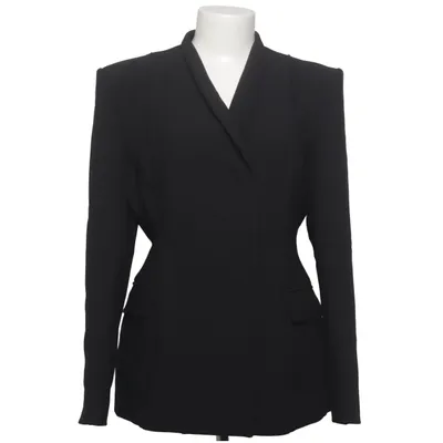 Blazer (Black) from Zara Elastane, Polyester, Viscose