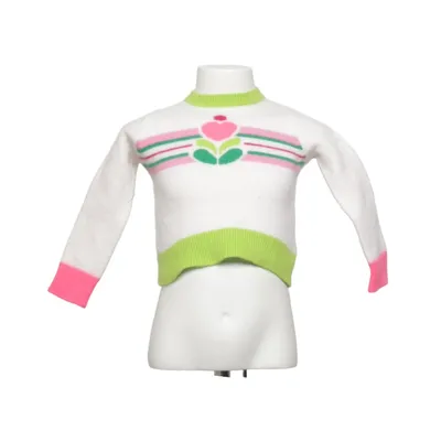 Sweater (White, Pink, Green) from Jacadi Cashmere, Polyamide, Wool