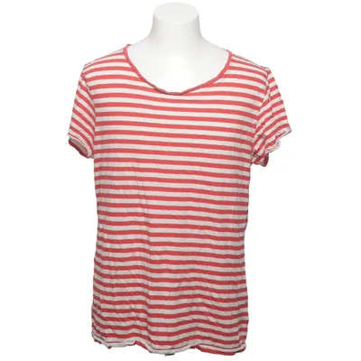 T-shirt (Rood, Wit) van Vailent Katoen