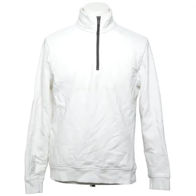 Sweatshirt (Wit) van Adapt Katoen, Elastaan, Polyester