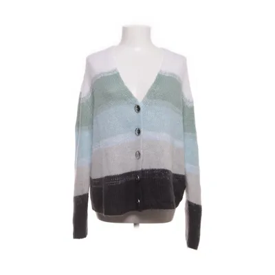 Cardigan (White, Multicolored) from Mybc Acrylic, Cotton