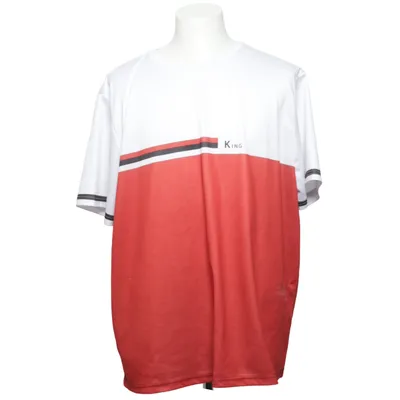 T-shirt (Rouge, Blanc) de King Élasthane, Polyester