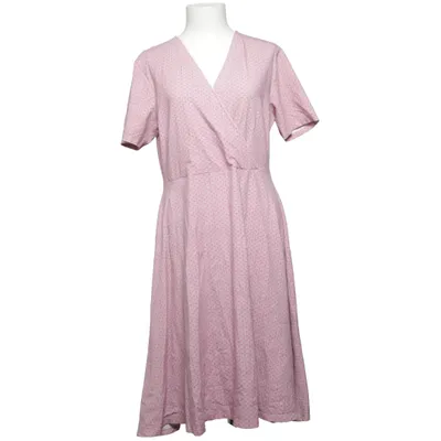 Klänning (Rosa, Vit) från Jumper Fabriken Elastan, Viskos