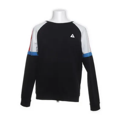 Collegetröja (Svart, Flerfärgad) från Le Coq Sportif Bomull, Polyester