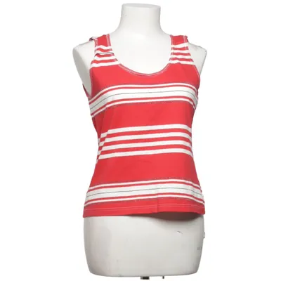 Tanktop  (Rød, Hvid) fra Merrytime Bomuld, Elastan, Polyamid, Polyester