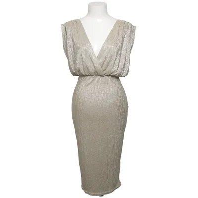 Cocktail dress (Gold) from Rare London Elastane, Polyester