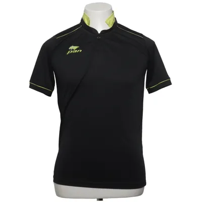 Voetbalshirt (Zwart, Geel) van Pan Polyester