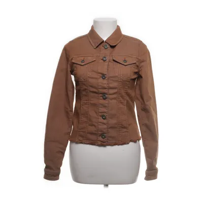 Jeansjacka (Brun) från Pulz Jeans Bomull, Elastan, Polyester