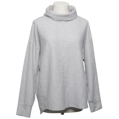 Pul à col roulé (Gris, Blanc) de Cable & Gauge Coton, Polyester