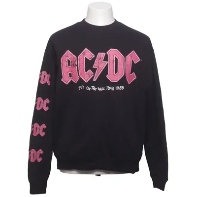 Sweatshirt (Noir, Rose) de ACDC Coton, Polyester recyclé