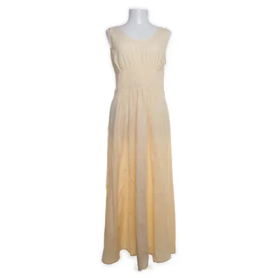 Kjole (Beige) fra Mango Bomuld, Polyester, Elastan