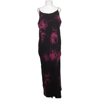 Robe longue (Noir, Rose) de Shein Curve Coton