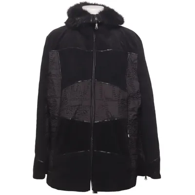 Vinterkappa (Svart) från Concept UK Bomull, Nylon, Ull