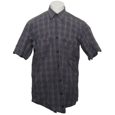 Short sleeve shirt (Blue, Gray) from Part Two Cotton