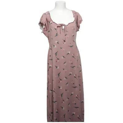 Klänning (Rosa, Flerfärgad) från Happy Holly Elastan, Polyester