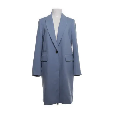 Jas (Blauw) van Zara Basic Outerwear Polyester, Viscose, Elastaan