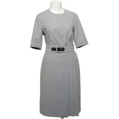 Jurk (Grijs) van Adolfo Dominguez Elastaan, Polyester, Viscose