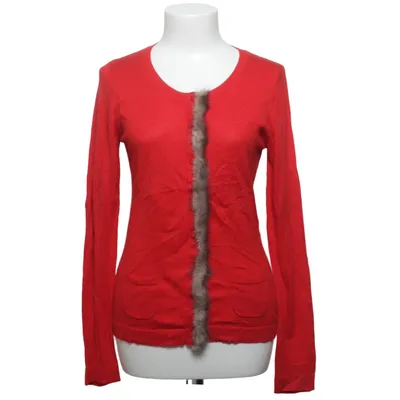 Kofta (Röd) från River Woods Ull, Minkpäls