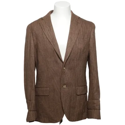 Blazer (Brun) fra SAND Akryl, Bomuld, Elastan, Polyamid, Polyester, Uld