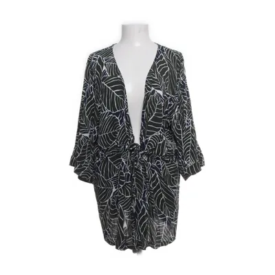Wrap cardigan (Green, Multicolored) from Zizzi Viscose