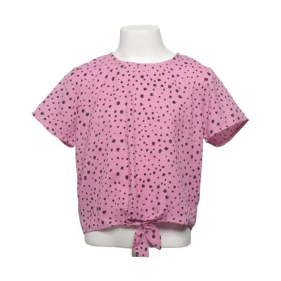 Top (Pink, Black) from Uniq Young Polyester