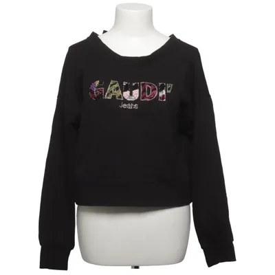Sweatshirt (Sort) fra Gaudi Jeans Bomuld, Elastan