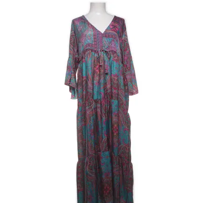 Långklänning (Flerfärgad) från Bohoo Fashion Polyester, Silke