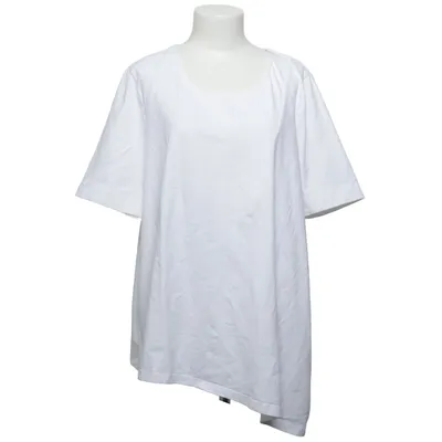 T-shirt (Vit) från Sheego Bomull, Elastan