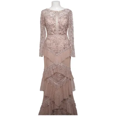 Aftenkjole (Beige) fra Kenzel Polyester