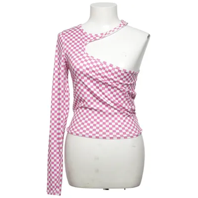 Topp (Rosa, Vit) från Bestseller Elastan, Polyester