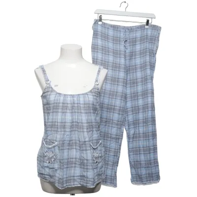 Pyjamas (Blå, Grå, Vit) från Emilia Elliot Bomull