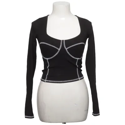 Crop top (Svart) från Hollister Bomull, Elastan