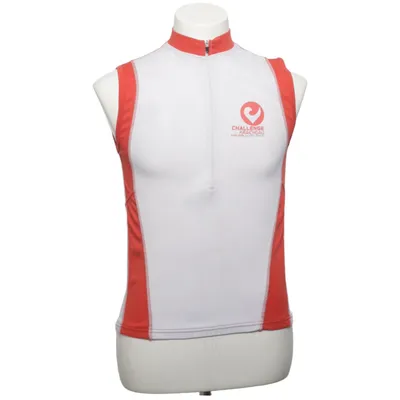 Wielershirt (Wit, Rood) van Challenge