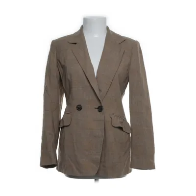 Blazer (Marron) de Caractère Acétate, Laine