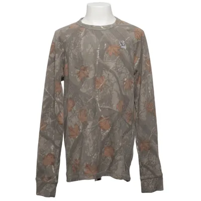 Lange mouwen shirt (Groen, Bruin, Meerkleurig) van Abercrombie & Fitch Elastaan, Polyester