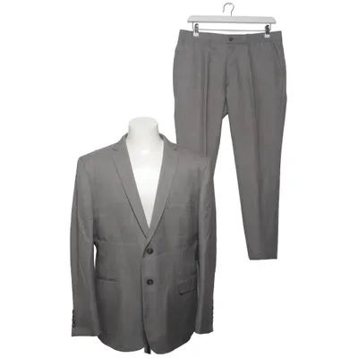 Anzug (Grau) von Dressmann Polyester, Wolle